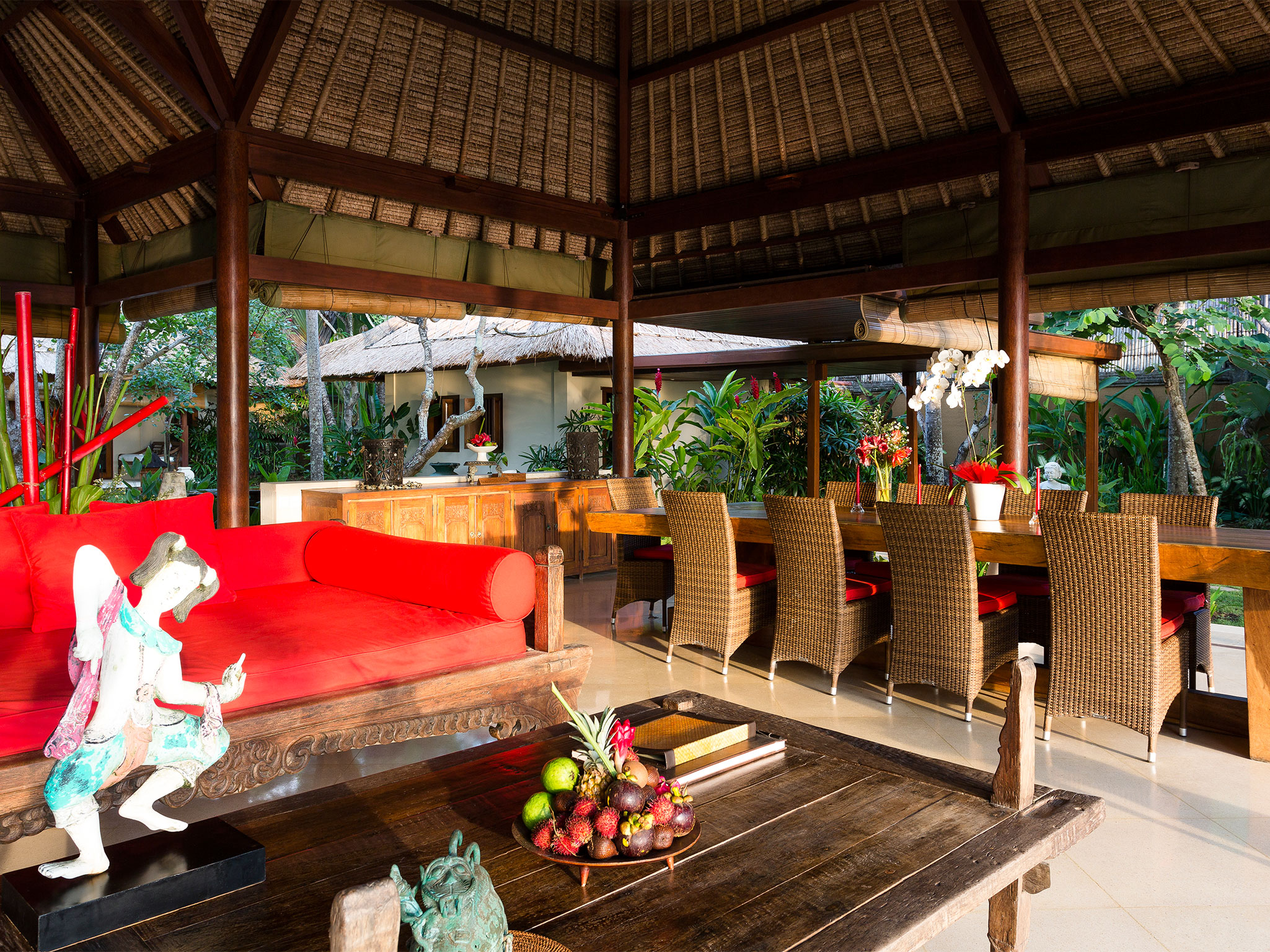 Villa Maridadi - Open air dining - Villa Maridadi, Seseh-Tanah Lot, Bali
